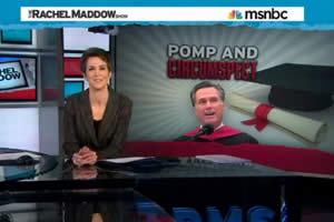 Rachel Maddow Labels Mitt Romney Campaign Queer 